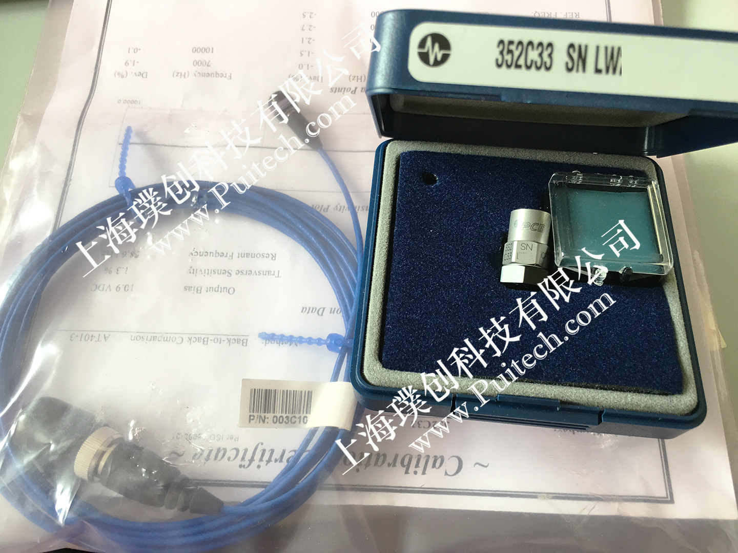 美國(guó)PCB加速度傳感器353C33交付用戶